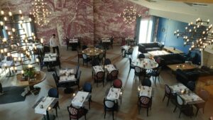 Visite des espaces - salle du restaurant